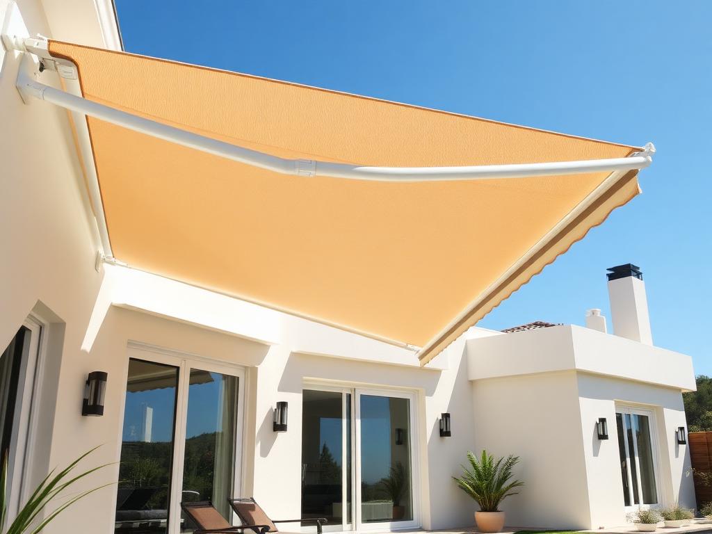 Retractable Awnings by Skyliving Shades in a UAE interior